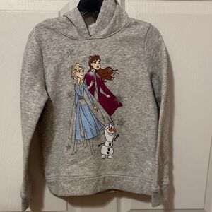 Disney Gray Frozen Hoodie for Kids